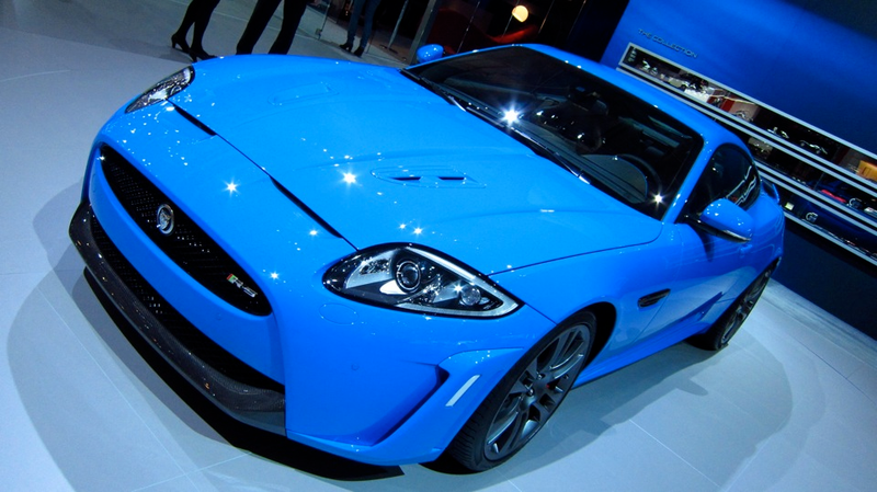 Illustration for article titled The XKR-S is the bluest Jaguar... in the world